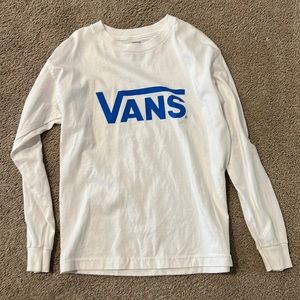 Youth Larges Van’s Long Sleeve T-shirt never worn